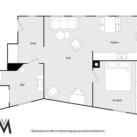 Apartment I Sandviken Bergen